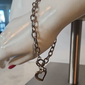 Victoria's Secret Silver Heart Bracelet
